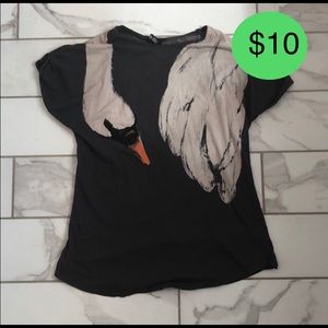 SWAN GRAPHIC TEE-S